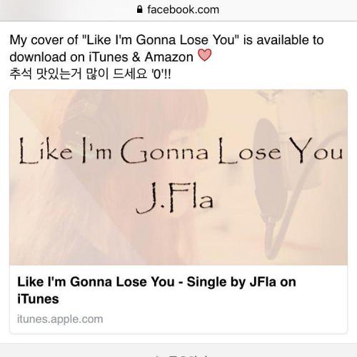 Available on iTunes! ??? #likeimgonnaloseyou